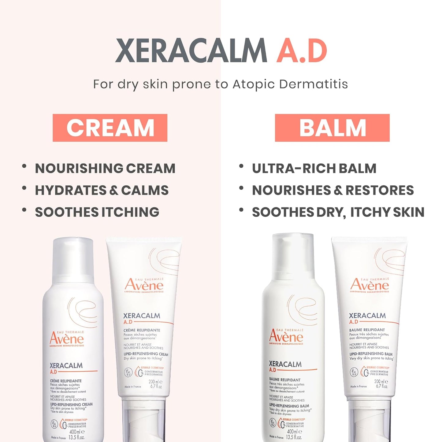 Avène XeraCalm A.D Lipid-Replenishing Balm
