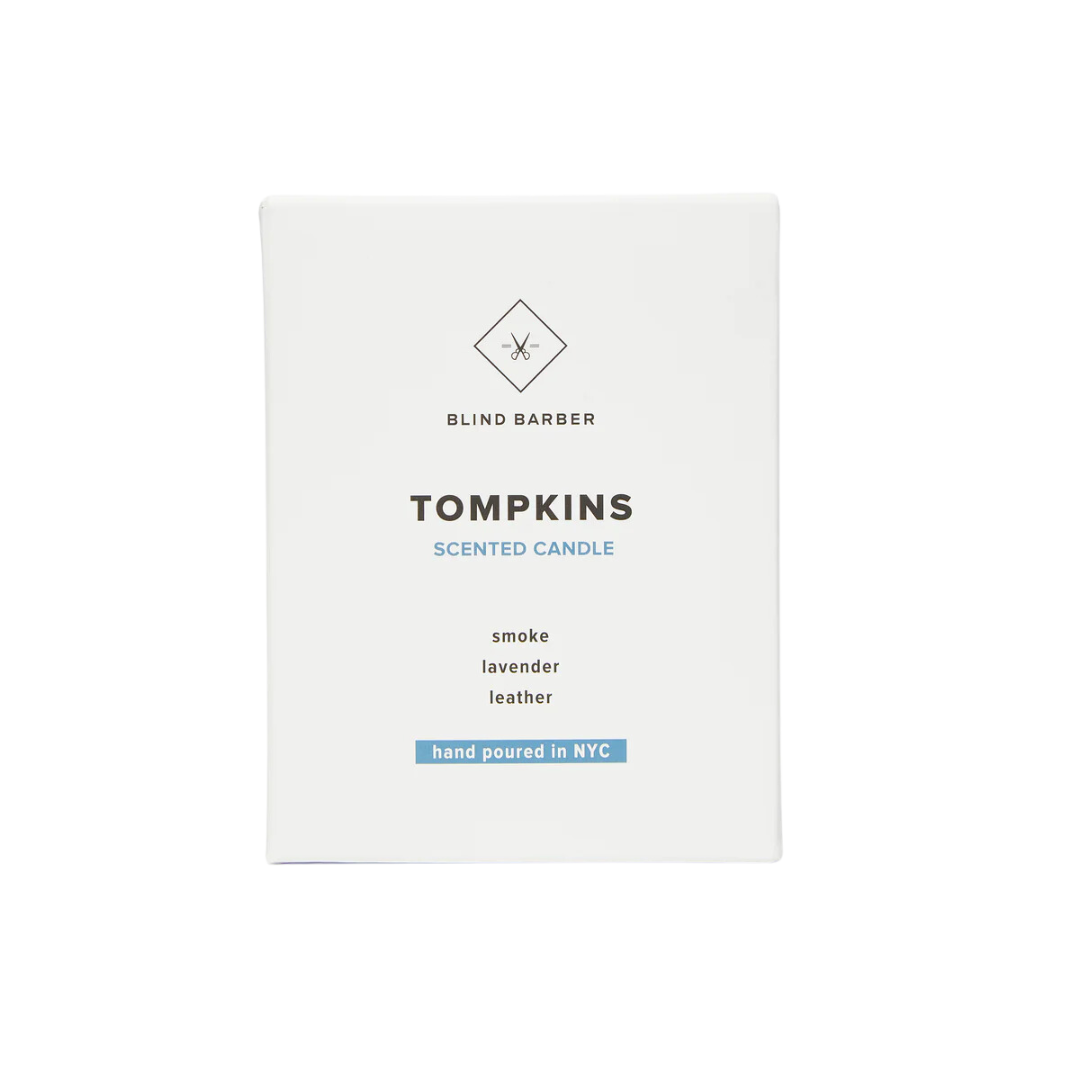 Blind Barber Tompkin Scented Candle
