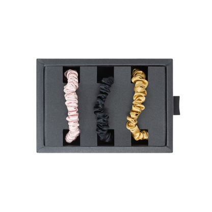 Blissy Mulberry Silk Scrunchie (3 Pack)