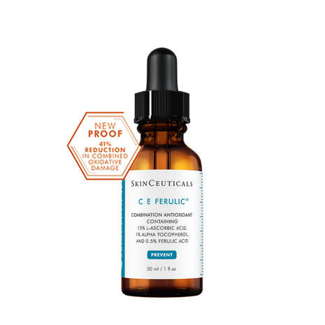 SkinCeuticals C E Ferulic serum bottle with dropper, antioxidant formula, 30 ml