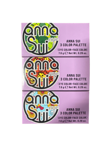 Anna Sui 3 Color Palette