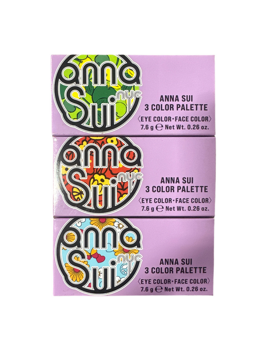 Anna Sui 3 Color Palette