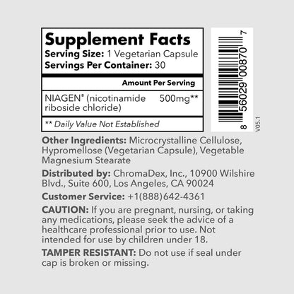 Tru Niagen Pro 500mg