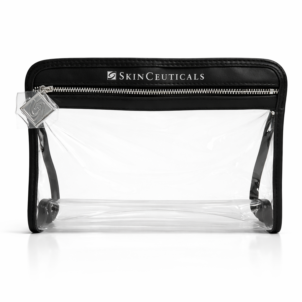 SkinCeuticals Clear Cosmetic Pouch (Value $20 )