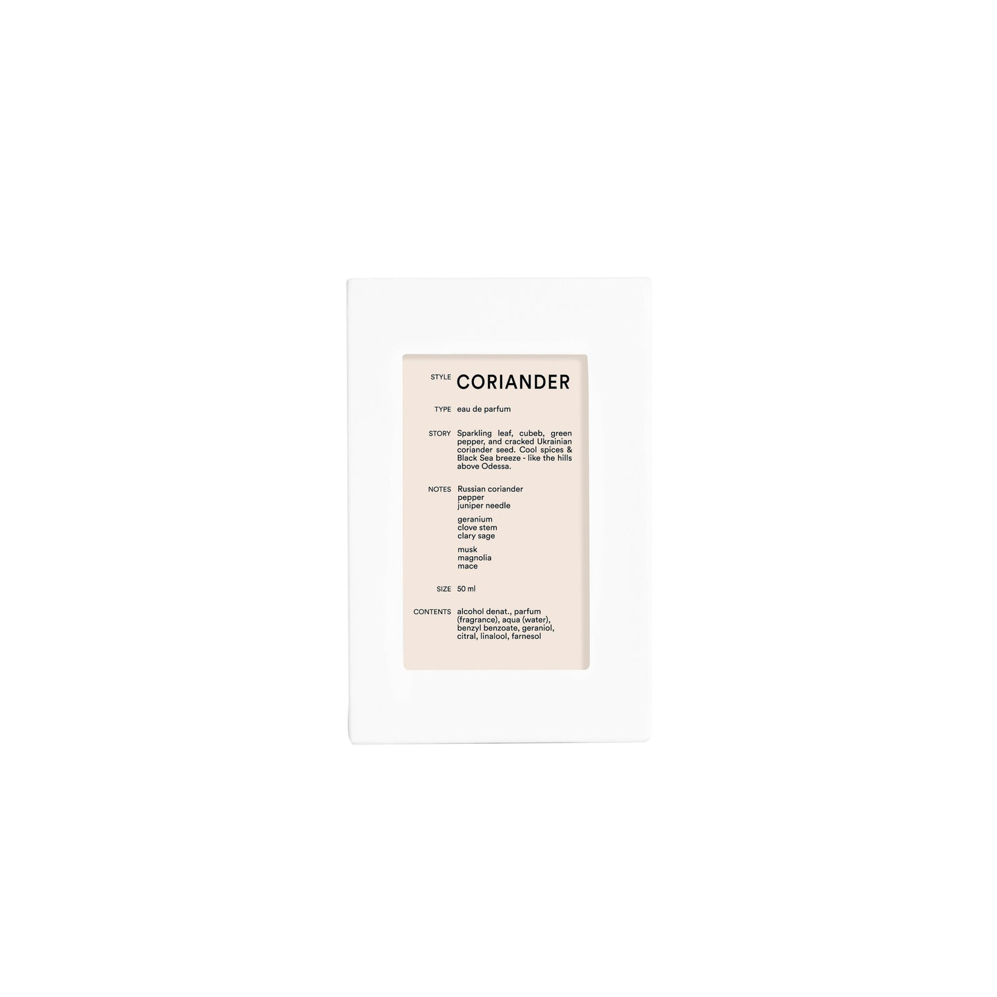 D.S. & DURGA Coriander EDP