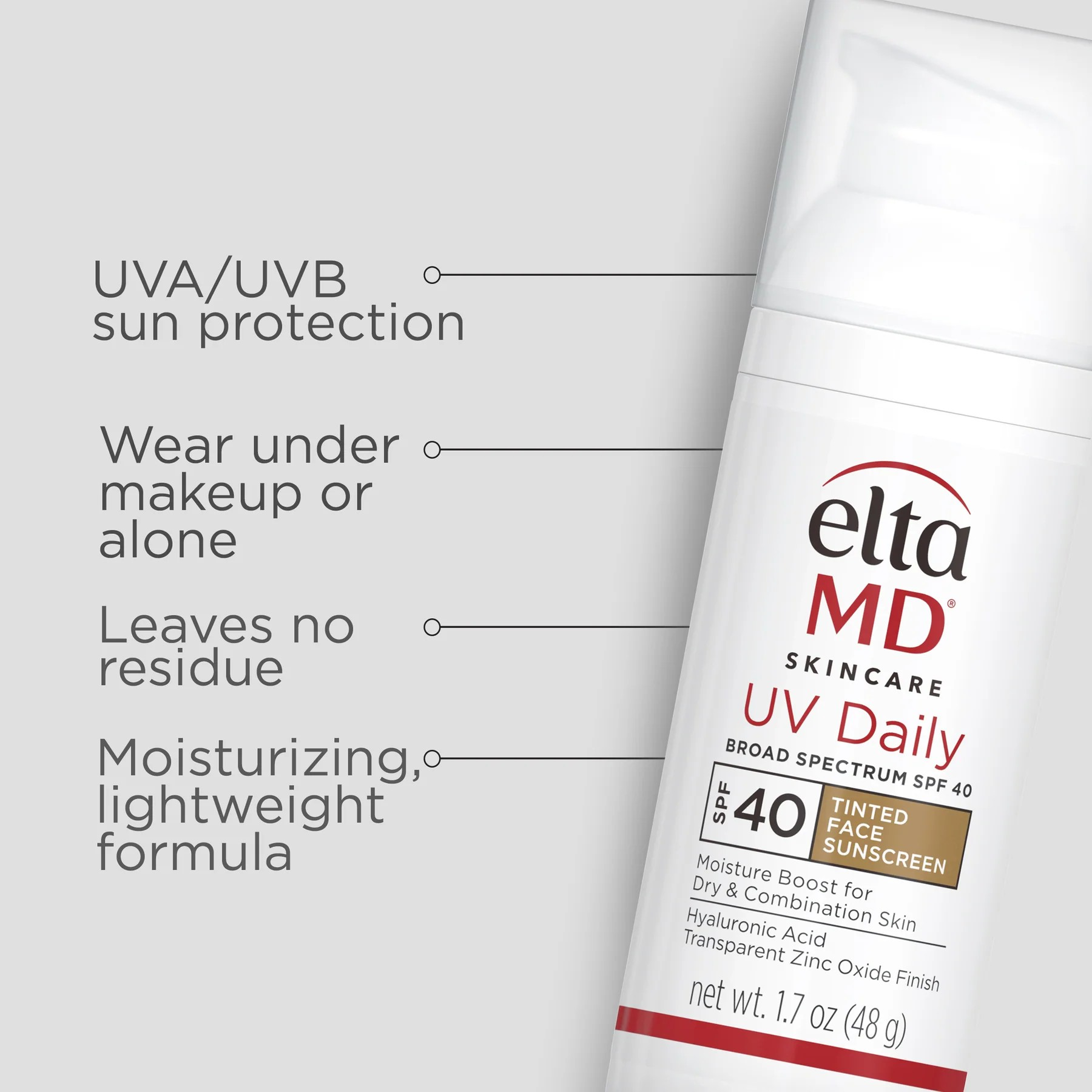 Elta MD UV Daily Broad-Spectrum SPF 40 Tinted