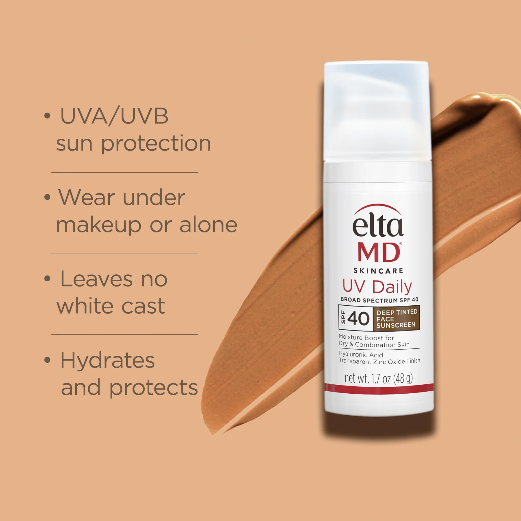 Elta MD UV Daily Deep Tinted Broad-Spectrum SPF 40