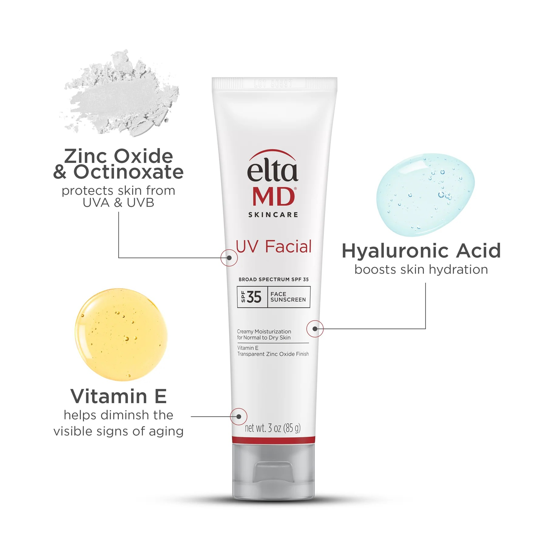 Elta MD UV Facial Broad-Spectrum SPF 35