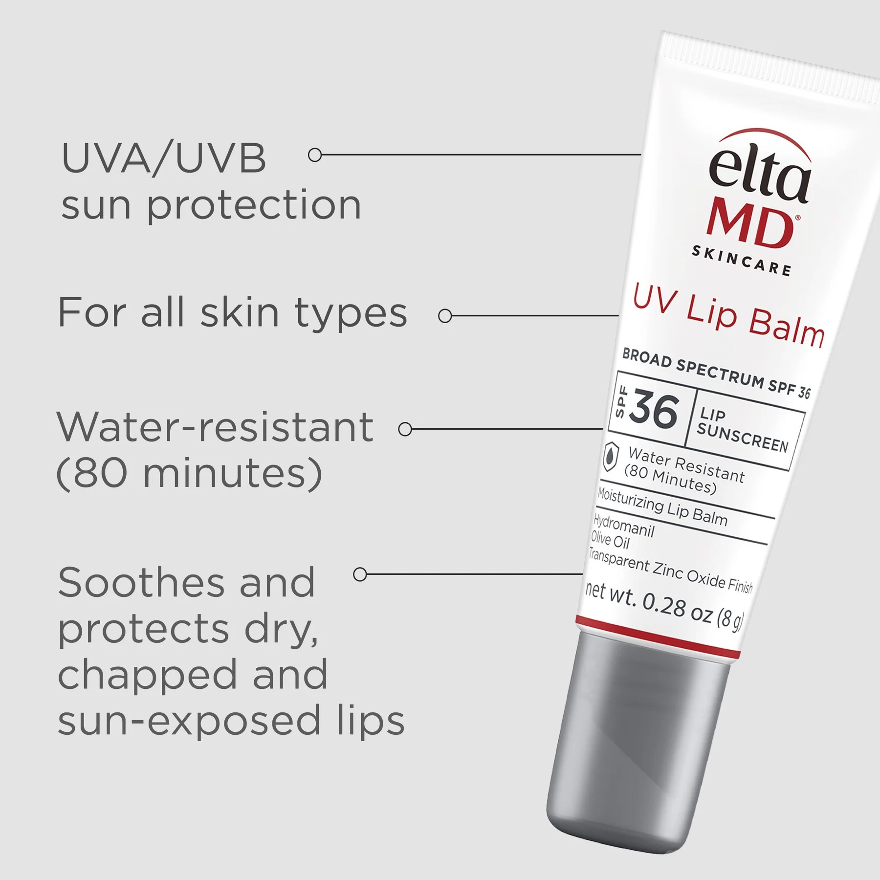 Elta MD UV Lip Balm Broad-Spectrum SPF 36