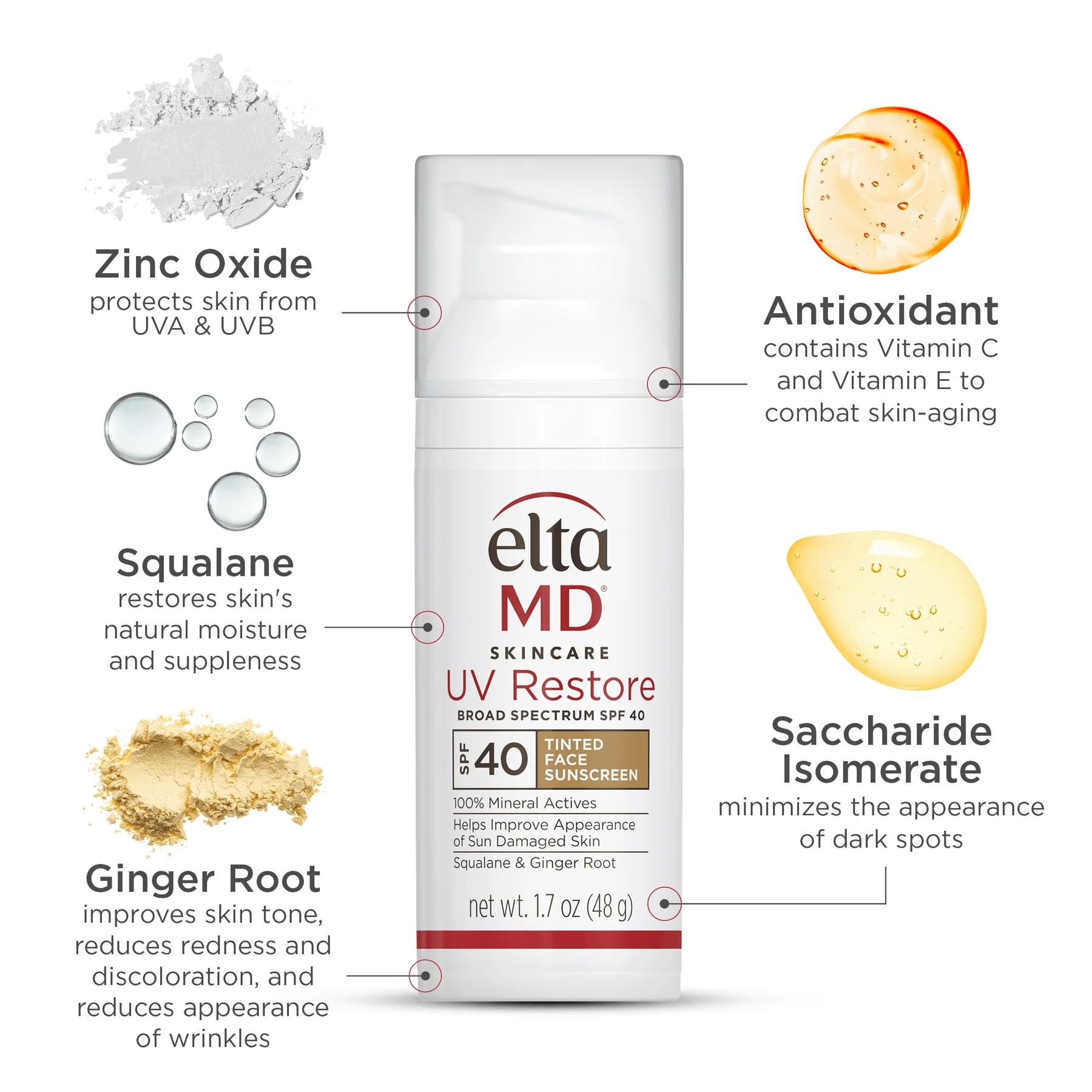 Elta MD UV Restore Tinted Broad-Spectrum SPF 40