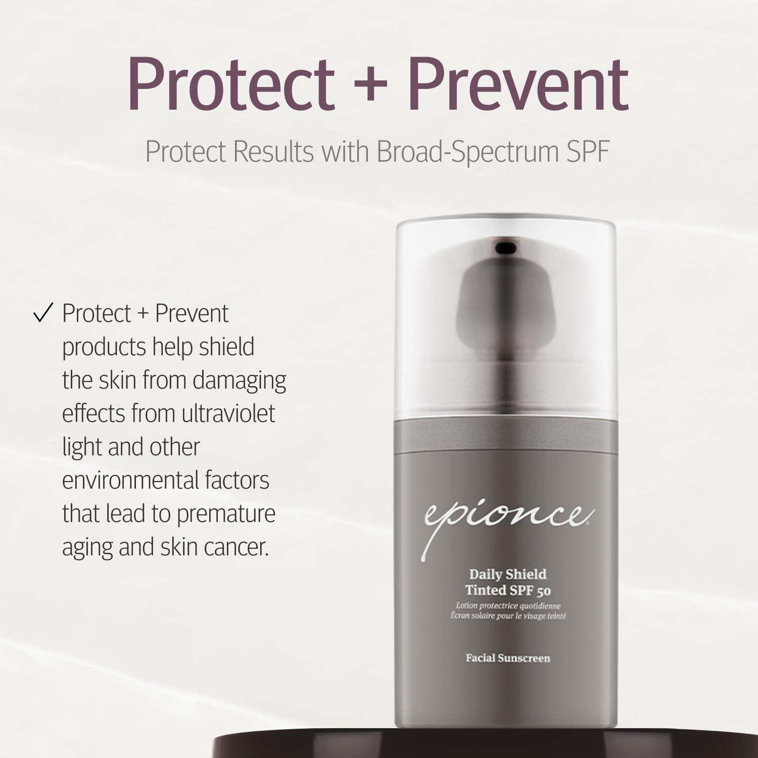 Epionce Daily Shield Tinted SPF 50 Sunscreen