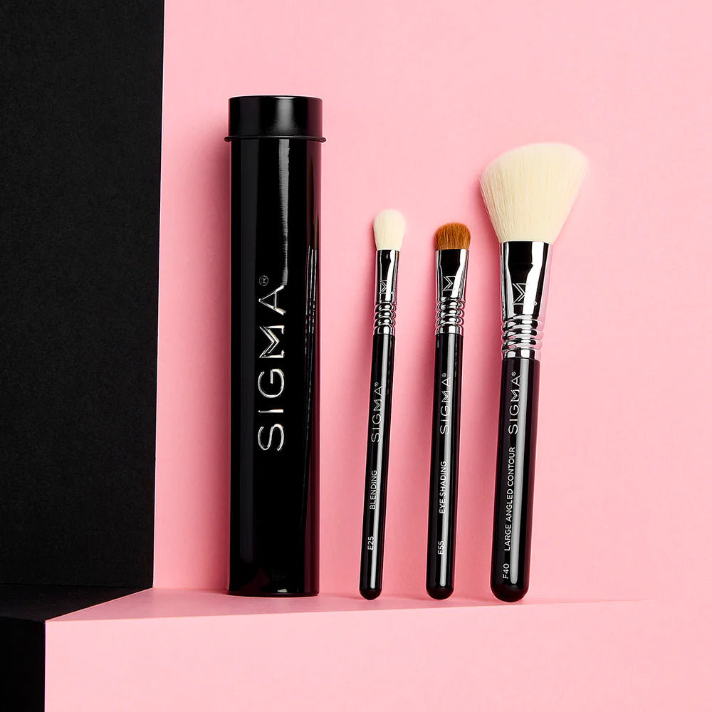 Sigma Beauty Essential Trio Brush Set