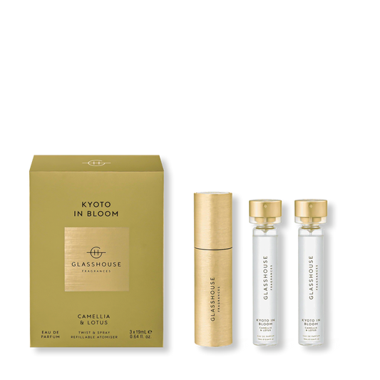 Glasshouse Fragrances Kyoto in Bloom EDP Set
