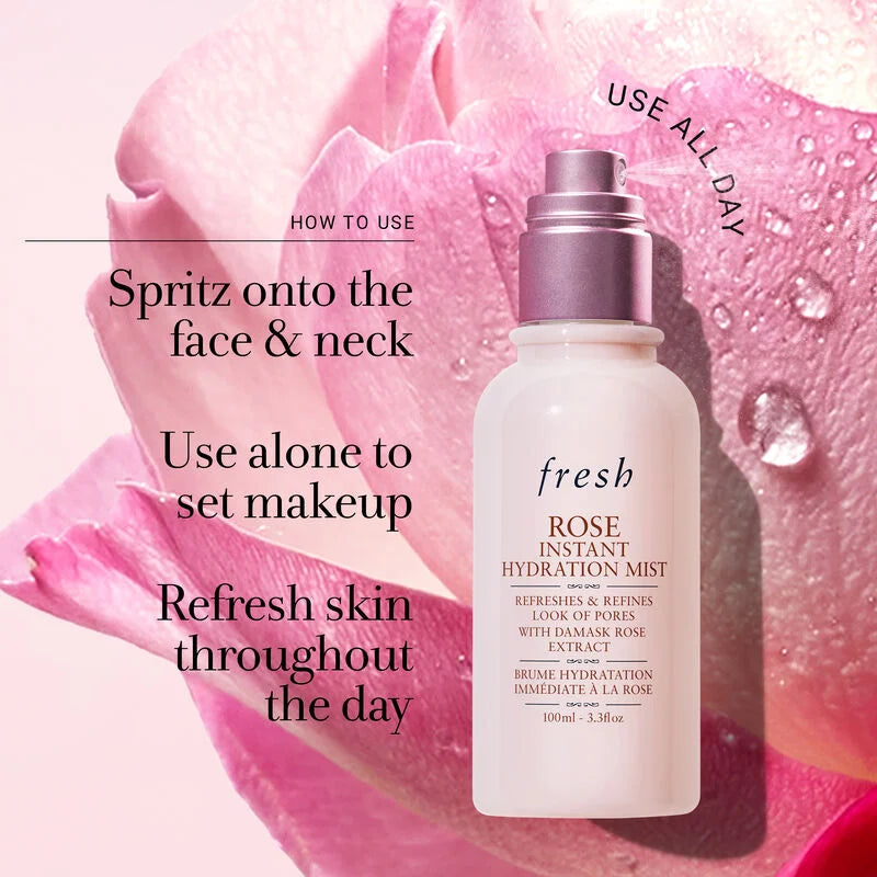 Fresh Rose Pore-Minimizing Hydration Mist