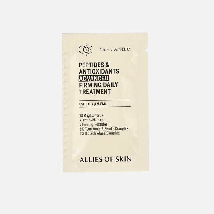 Allies of Skin Peptides And Antioxidants Advanced Firming Daily Treatment - Sample 3ml ($8 Value)