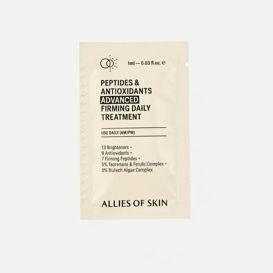 Allies of Skin Peptides And Antioxidants Advanced Firming Daily Treatment - Sample 3ml ($8 Value)