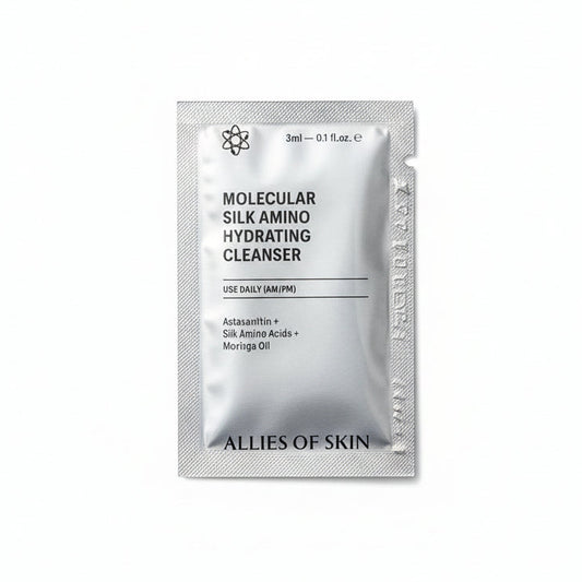 Allies of Skin Molecular Silk Amino Hydrating Cleanser - Sample 3ml ($2 Value)