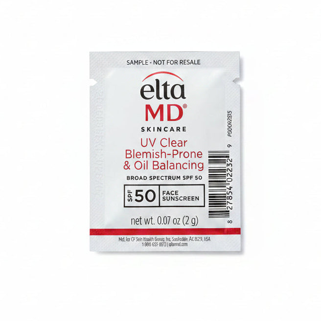 EltaMD UV Clear Blemish-Prone & Oil Balancing SPF 50 - Sample 2g ($2 Value)
