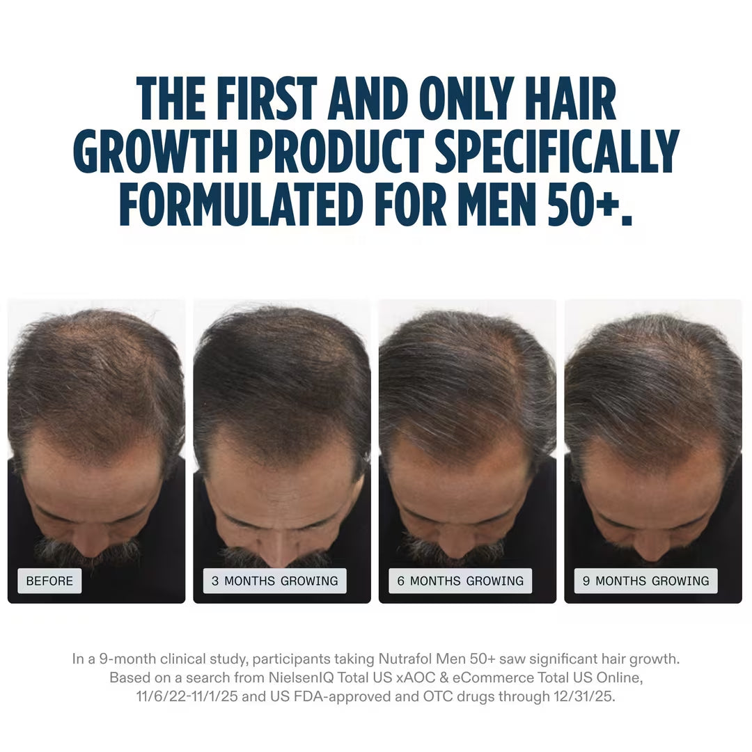 Nutrafol Men 50+ Hair Growth Nutraceutical