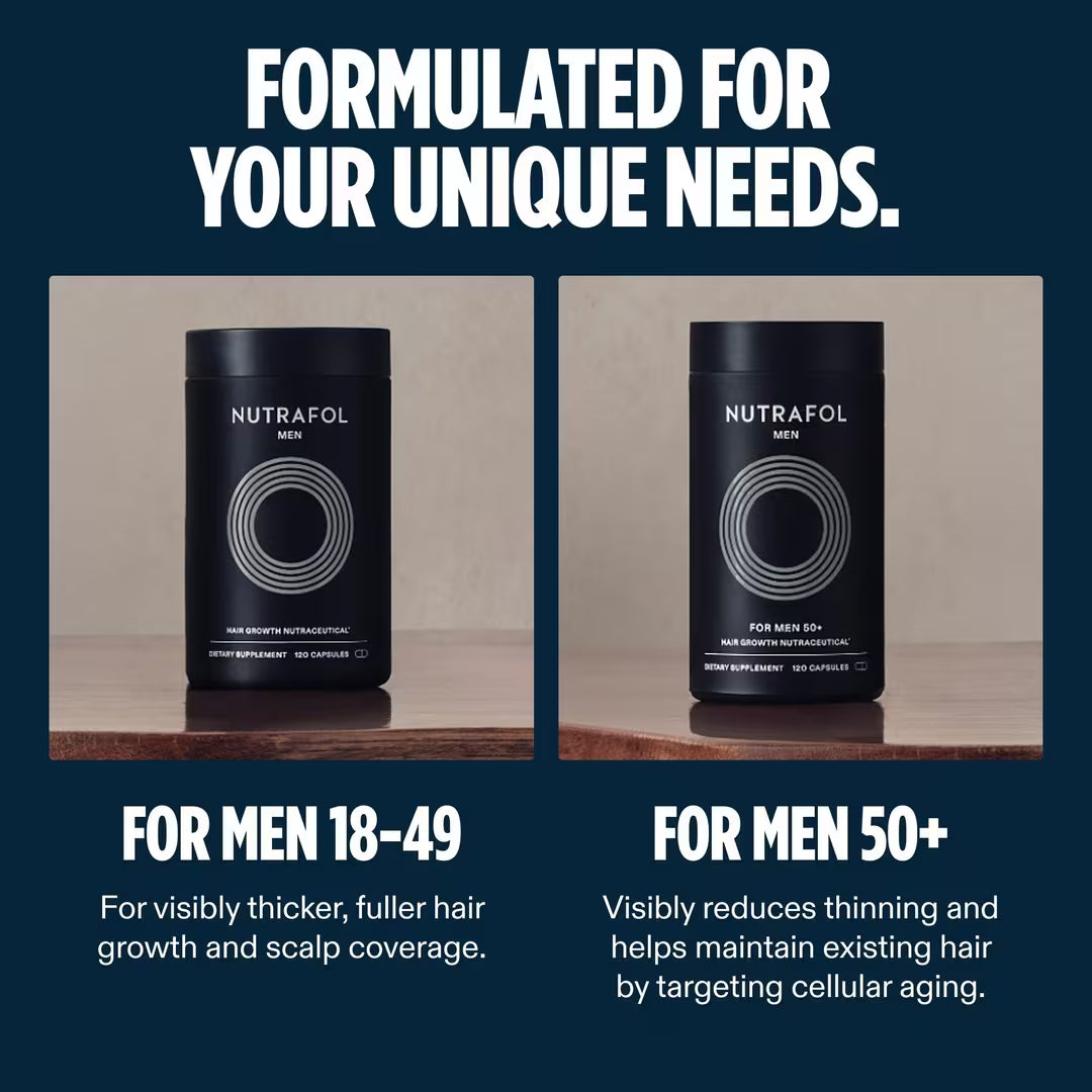 Nutrafol Men 50+ Hair Growth Nutraceutical