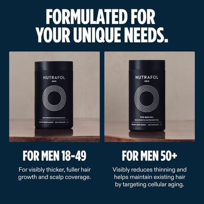 Nutrafol Men 50+ Hair Growth Nutraceutical