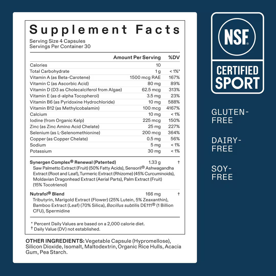 Nutrafol Men 50+ Hair Growth Nutraceutical