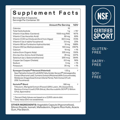 Nutrafol Men 50+ Hair Growth Nutraceutical