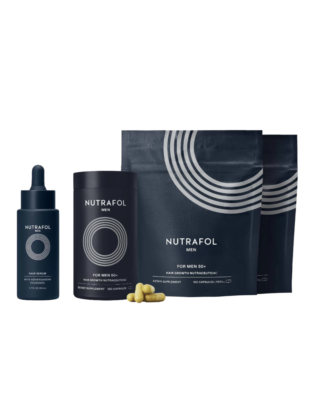 Nutrafol Men 50+ Fullest Hair Kit + Serum