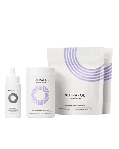 Nutrafol Postpartum Fullest Hair Kit + Serum
