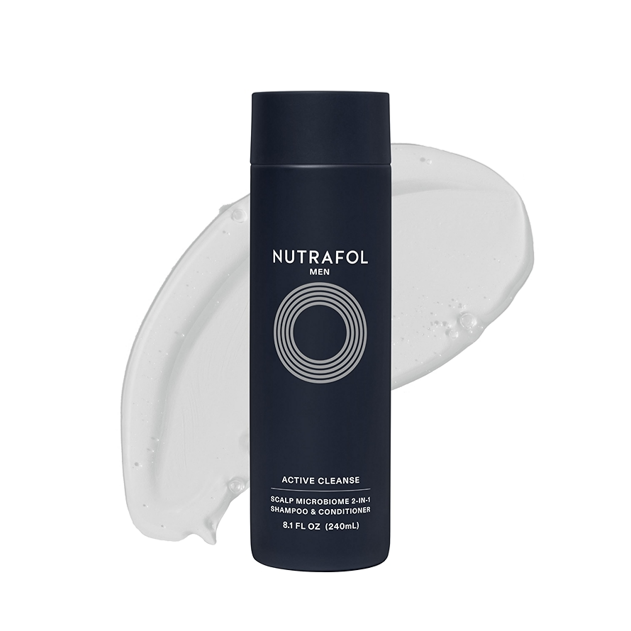 Nutrafol Men's Active Cleanse 2-In-1 Shampoo & Conditioner