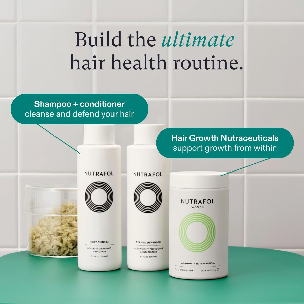 Nutrafol Women’s Hair Growth Nutraceutical Supplement