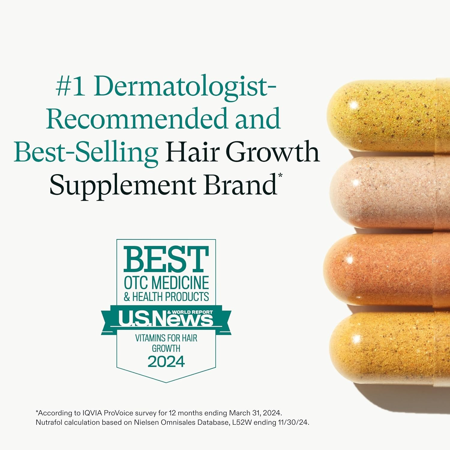 Nutrafol Women’s Vegan Hair Growth Nutraceutical Supplement