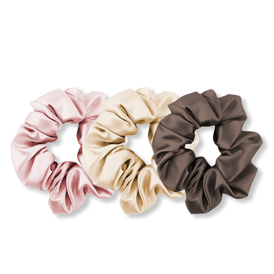 Oh Beauty Silk Scrunchie Set