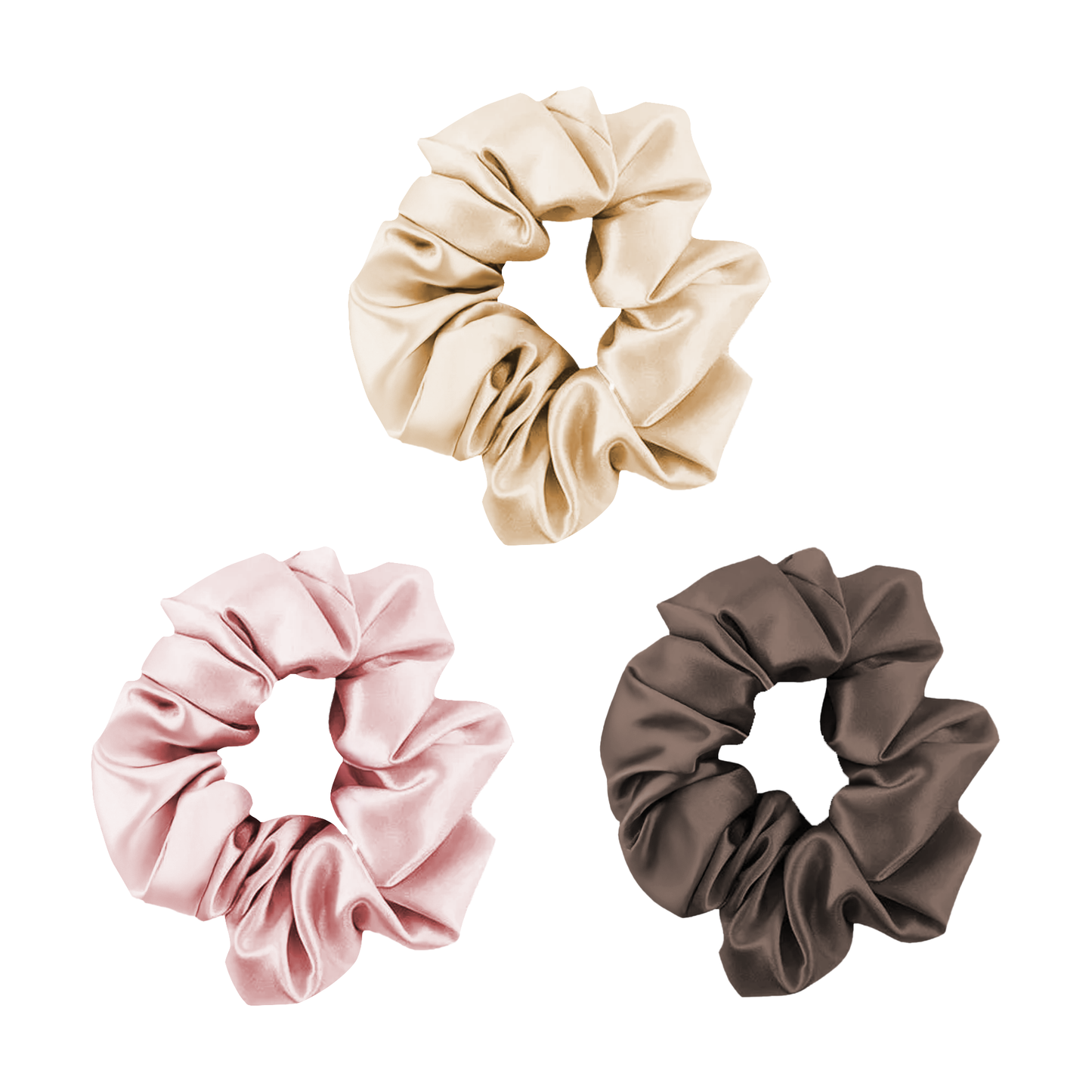 Oh Beauty Silk Scrunchie Set