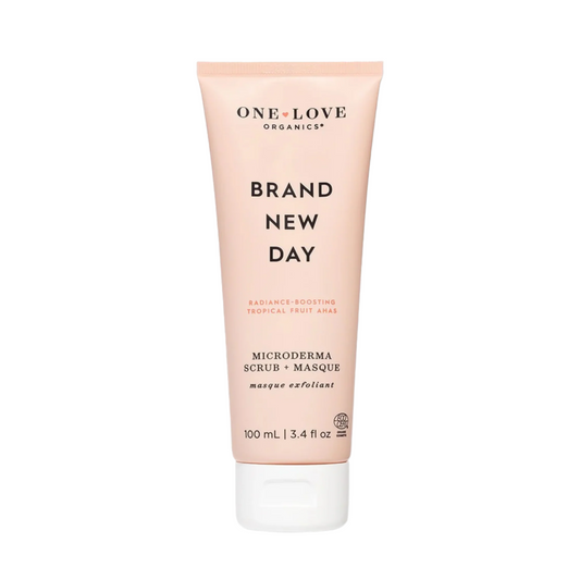 One Love Organics Brand New Day Microderma Scrub and Masque
