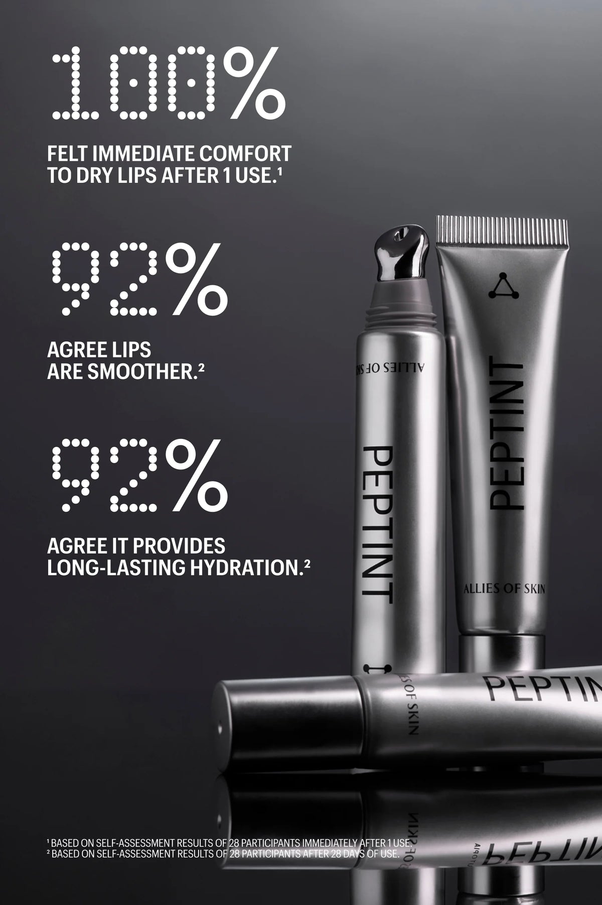 Allies of Skin PEPTINT Tripeptide & Goji Cells Plumping Lip Treatment