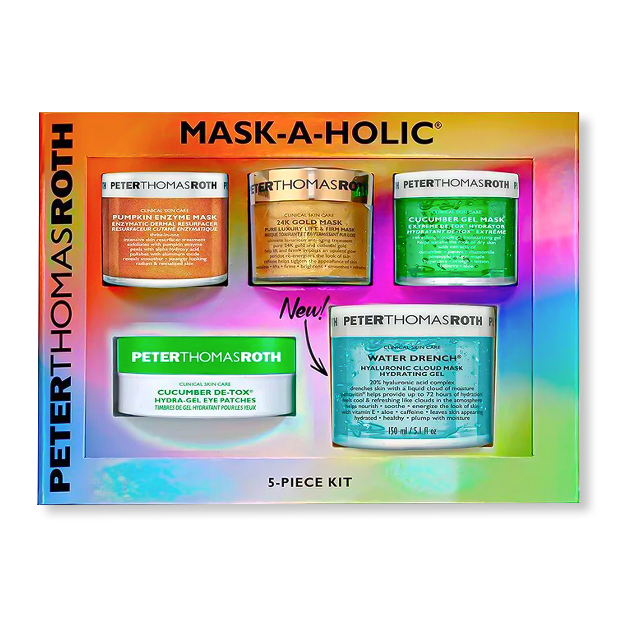Peter Thomas Roth Mask-a-holic 5 Piece Kit