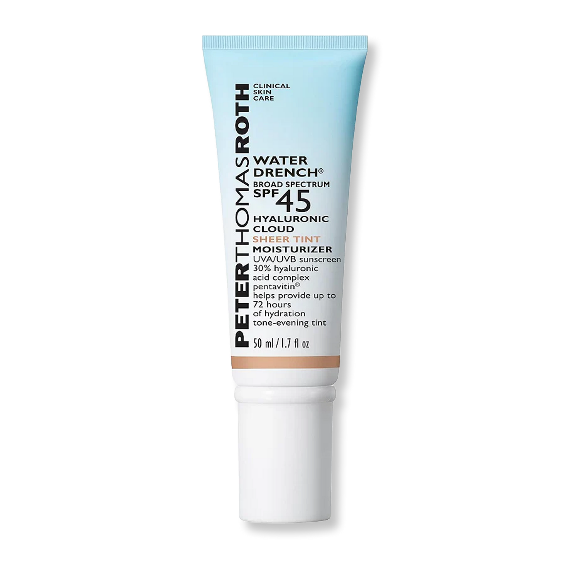 Peter Thomas Roth Water Drench Broad Spectrum SPF 45 Hyaluronic Cloud Sheer Tint Moisturizer