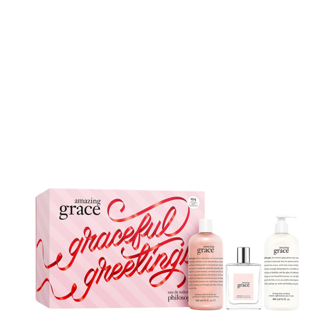 Philosophy Amazing Grace EDT Gift Set Trio