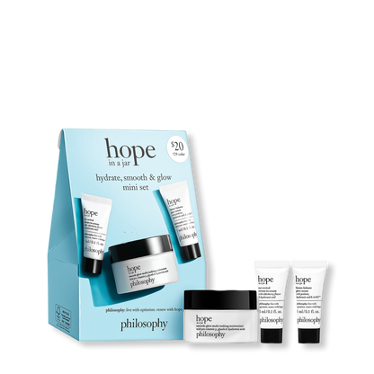 Philosophy Hydrate Smooth + Glow Mini Set