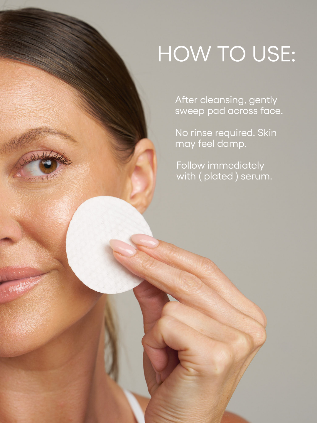 plated Skin Science Exosome Enhancer Daily Prep Pads How to use