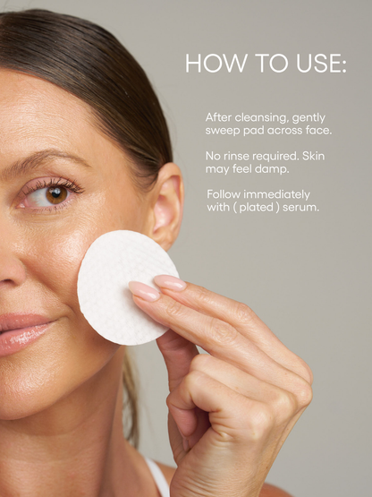 plated Skin Science Exosome Enhancer Daily Prep Pads How to use