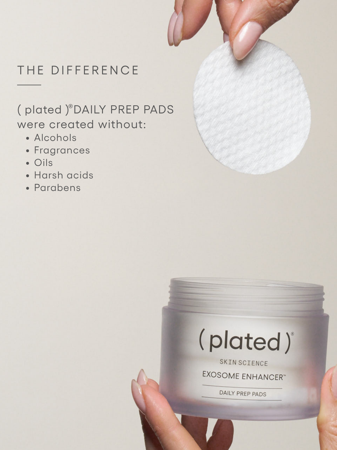 plated Skin Science Exosome Enhancer Daily Prep Pads