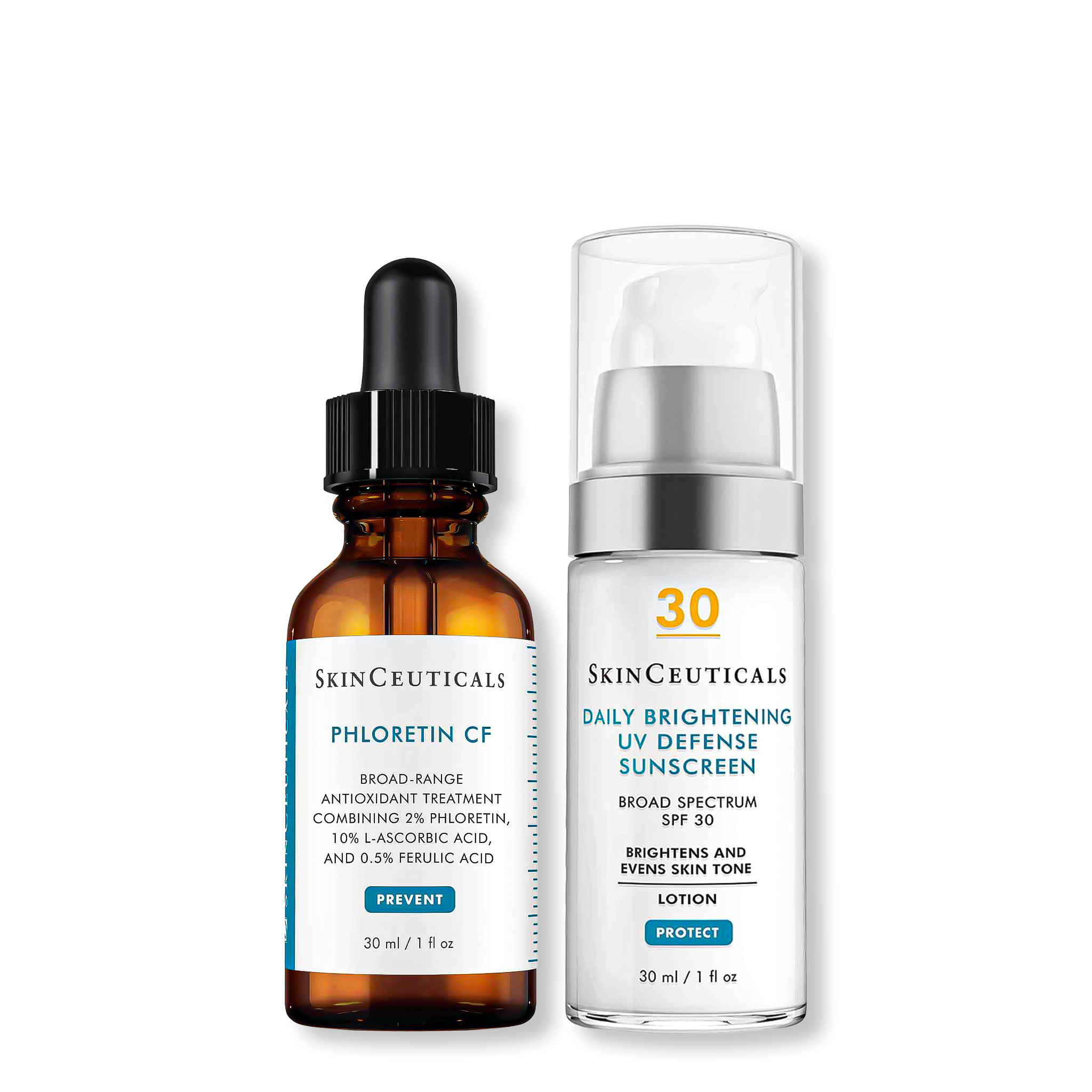 SkinCeuticals Prevent + Protect Kit: Phloretin CF + Daily Brightening