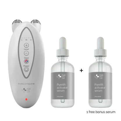 PureLift Glow and two bottles of Purelift serum | oh beauty