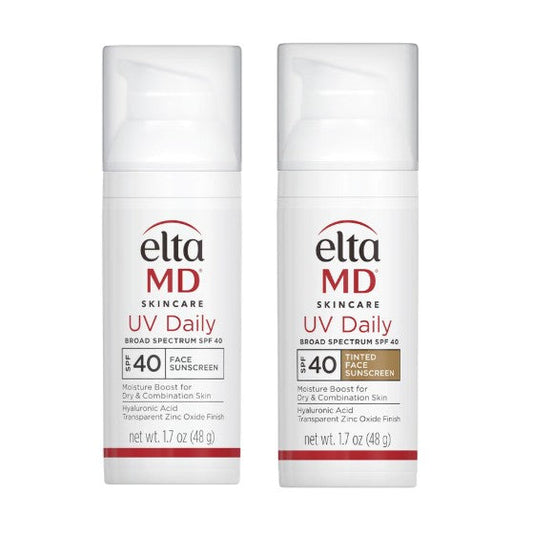 EltaMD UV Daily SPF 40 Tinted And Untinted Duo Set ($84 Value)