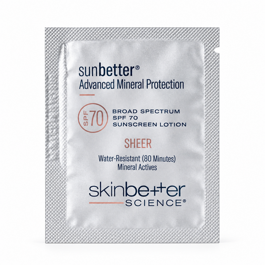 skinbetter Sunbetter Sheer SPF 70 Sunscreen Lotion - Sample 1ml ($2 Value)