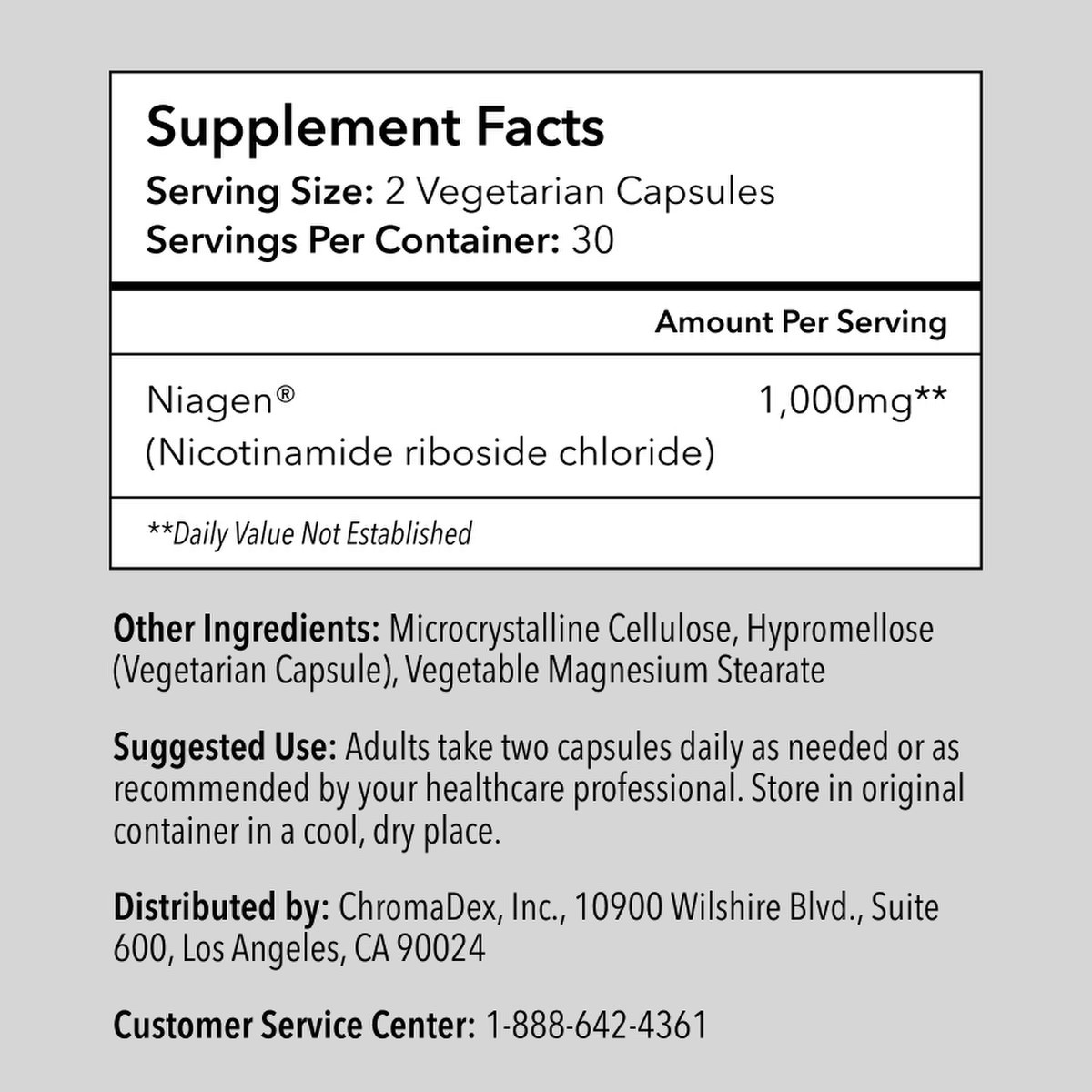 Tru Niagen PRO 1000mg