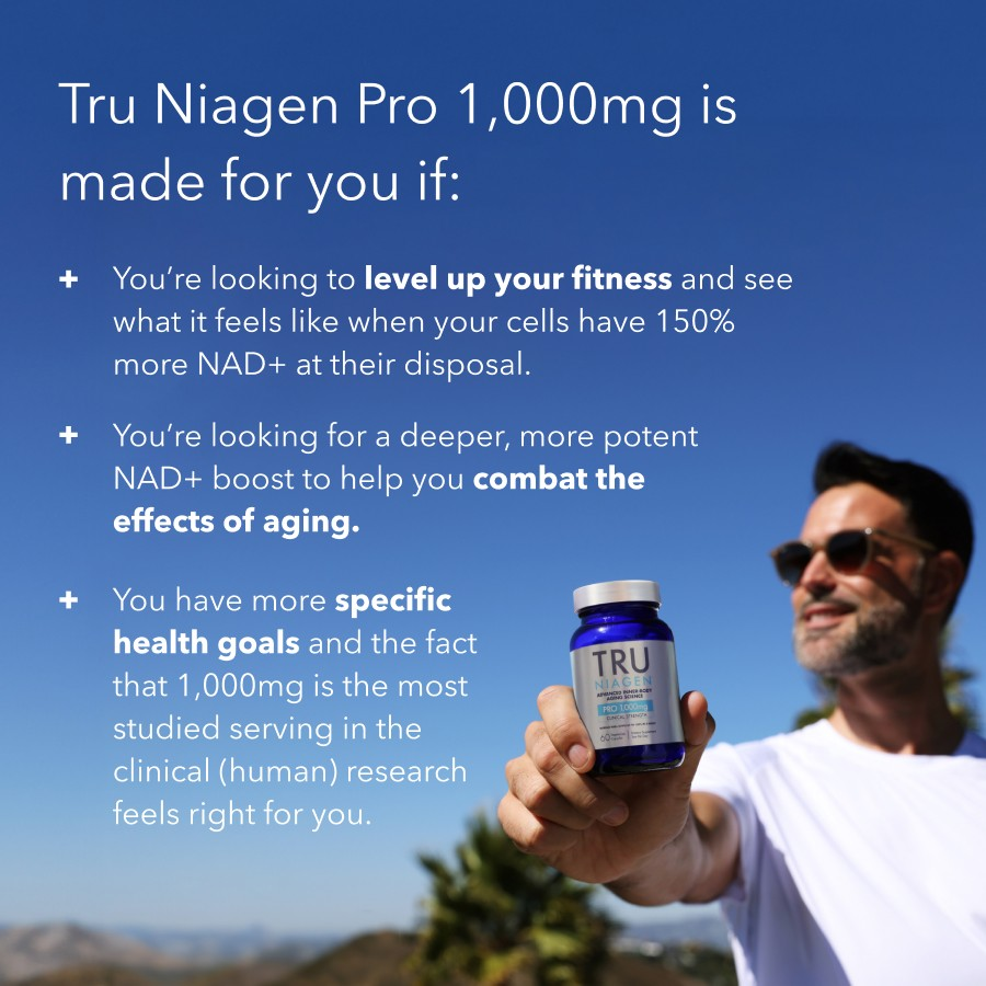 Tru Niagen PRO 1000mg