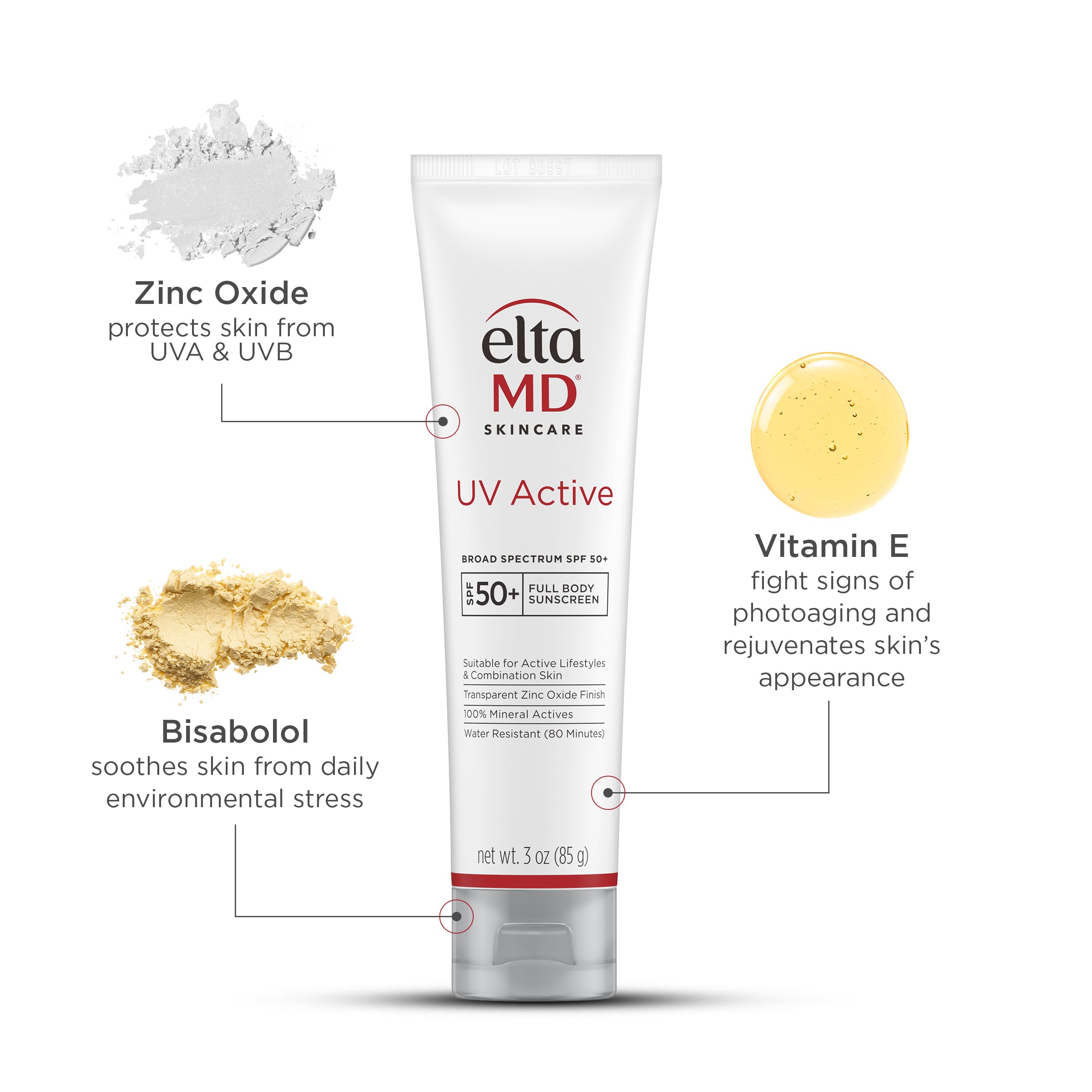Elta MD UV Active Broad-Spectrum SPF 50+